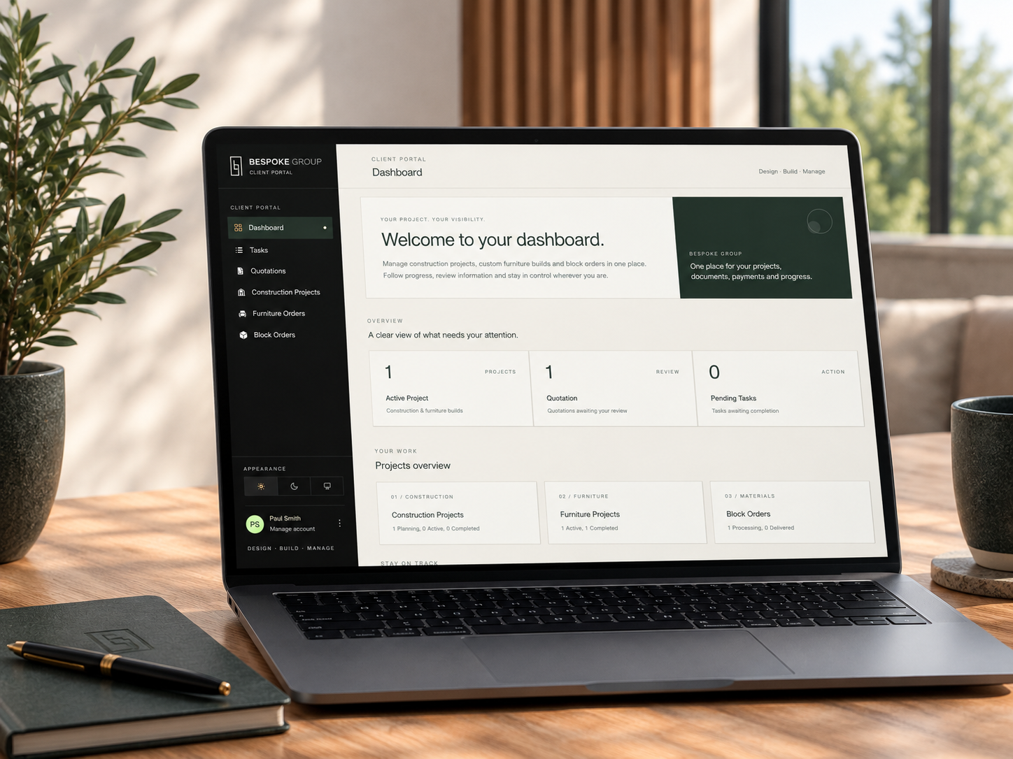 Client Dashboard
